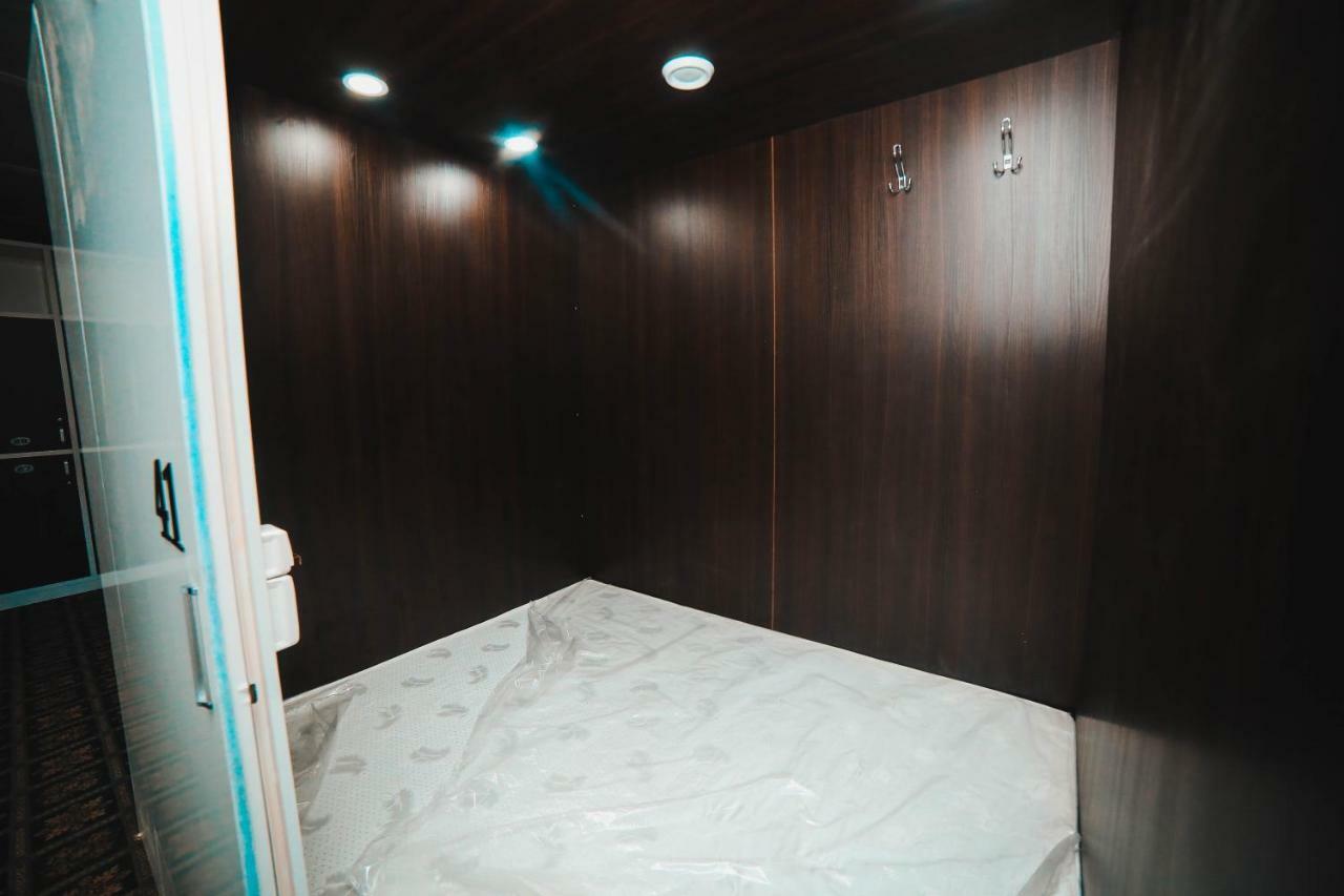 Capsule Hotel Technocave Bishkek Exterior photo